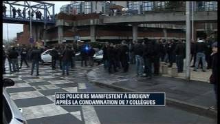 Prison ferme pour 7 policiers jugés à Bobigny [upl. by Fatimah]