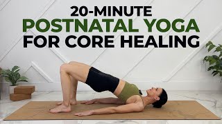 Feel Good ✨Postnatal Yoga✨ For Core Healing and Flattening [upl. by Walburga9]