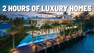 2 HOURS OF THE BEST LUXURY HOMES [upl. by Hsiekal]