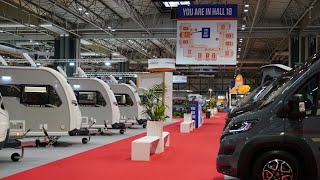 HYMER Motorhome Range At The Show [upl. by Akzseinga114]