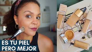 7 bases de maquillaje naturales que parecen piel 👌💜 [upl. by Akeylah430]