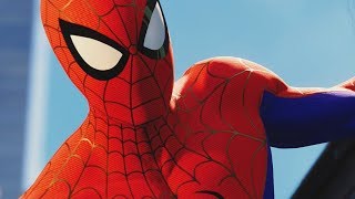 UNLOCKING INTO THE SPIDERVERSE SUIT in SPIDERMAN PS4 Walkthrough Gameplay Marvels SpiderMan [upl. by Pernas654]