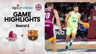 Hiopos Lleida  Barça 7478 GAME HIGHLIGHTS  Liga Endesa 202425 [upl. by Aicittel44]