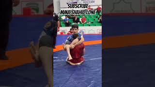 Powerful chokehold  MMA BJJ techniques  shorts mma youtube trending fightshorts grappling [upl. by Ecnerrot]