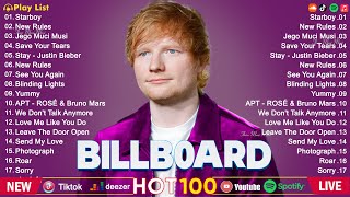 Bruno Mars The Weeknd Ed Sheeran Adele Maroon 5 Rihanna Sia 🌟 Billboard Top 50 This Week [upl. by Cristen581]