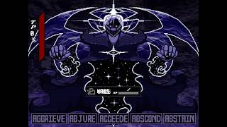 YOUR FAULT  DELTARUNE Chapter 6 UST Snowgrave Gaster Final Boss Theme 6666 [upl. by Dud714]