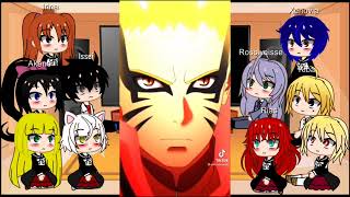 High school dxd react to naruto uzumaki  part  8  part  9  Gacha club [upl. by Janetta]