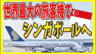 【シンガポール航空エコノミークラス】超大型機エアバスA380に搭乗！成田からシンガポールへ！２階建てスーパージャンボ 海外旅行 シンガポール旅行 シンガポール航空 [upl. by Hashimoto588]