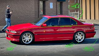 Today I reviewed the best sedan ever made  2001 BMW E38 740i [upl. by Assenaj]