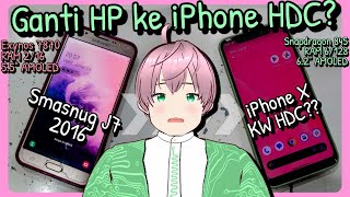 Custom rom Xiaomi Mi 8 dipper pindah dari Samsung J7 2016  iPhone HDC  vTuber Indonesia [upl. by Ahsekel966]