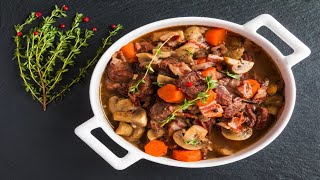 Recette  Boeuf Bourguignon rapide au Cookeo [upl. by Lala164]