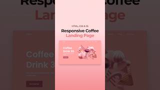 Responsive Landing Page HTML CSS JavaScript [upl. by Ednutabab]