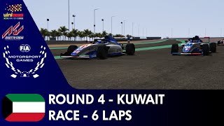 FIA Motorsport Games F4 Championship simulation  R4  Kuwait  6 laps  Assetto Corsa [upl. by Fusuy]