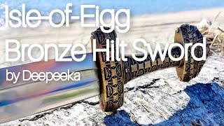 Isle of Eigg Bronze Hilt Viking Sword Review  Deepeeka [upl. by Olimpia]