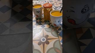 Lait doré recette Golden milk recipe food cuisine recetterapide [upl. by Kensell]