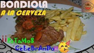 🐷🐽 BONDIOLA a la CERVEZA 🍺 Muy Fácil😃  COCINA DE RESTAURANTE EN CASA [upl. by Dyann]