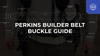 Perkins Builder Belt Demo Belt Buckle [upl. by Anivla]