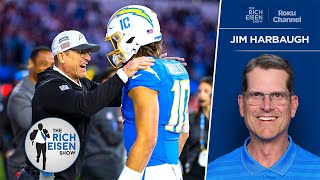 Chargers HC Jim Harbaugh on the Secret to Connecting with His Players  The Rich Eisen Show [upl. by Obed]