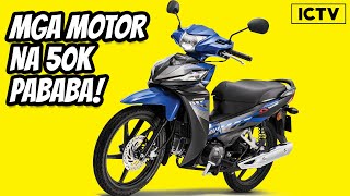 10 Motorcycles under 50k Philippines  Murang motor philippines [upl. by Burny]