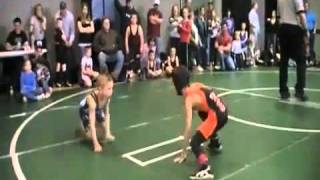 Stevo Poulin  Amazing 8 Year Old Wrestler [upl. by Kazimir]