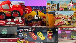 Disney Pixar Cars Toy Collection Unboxing Review  Cars Glow Racers [upl. by Aivartal]