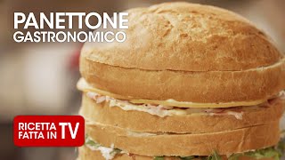 PANETTONE GASTRONOMICO di Benedetta Rossi  Ricetta TV Fatto in Casa per Voi [upl. by Aicilyt]