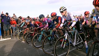 Cyclocross Koksijde Women Elite 50fps 04 Jan 2024 [upl. by Anerroc]