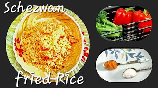 Schezwan Fried Rice  How to make Schezwan Fried Rice at home [upl. by Leirud]