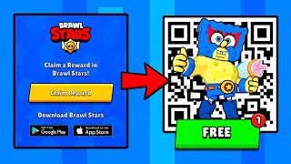 NEW SPONGEBOB QR CODE 🥳 FREE GIFTS QR CODE 🎁 BRAWL STARS UPDATE [upl. by Forest]