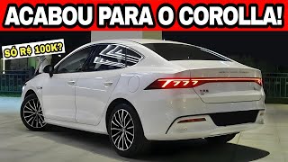 🚨 BYD APRESENTA NOVO SEDAN MÉDIO QUE SERÁ FABRICADO NO BRASIL MAIS BARATO QUE COROLLA E SENTRA [upl. by Onitsuj191]