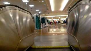 Haughton Escalators in Macys  Willowbrook [upl. by Llertnad579]