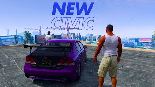 NEW CIVIC  SHINCHAN GOES TO THE SCHOOL  GTA5 MALAYALAM GROODE [upl. by Mclaughlin]