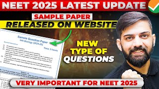 NTA NEET 2025 Latest Update  NTA sample paper NEET 2025  NEET 2025 sample paper by NTA  Anmol Sir [upl. by Amund282]