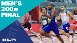 Mens 200m Final  World Athletics Championships Doha 2019 [upl. by Restivo362]