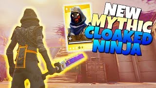 The Cloaked Star MYTHIC Ninja IS HE GOOD  Fornite Save The World [upl. by Anailuy]