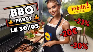 Lidl  un FOUR À PIZZA inédit et un BARBECUE à 20 euros le 30 mai 2024 [upl. by Llibyc]