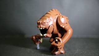 Lego Star Wars Rancor Pogo Bootleg knockoff PG 634 Review [upl. by Huey]