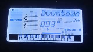 Yamaha PSRE463  Downtown  Demo Song HQ [upl. by Rabaj210]