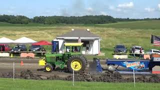 Mid July Out of Field Tractor Pull 2024 12500 lb Farm Stock [upl. by Mori196]