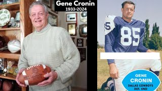 Gene Cronin  Farewell To A Legend  NFL [upl. by Waki379]