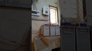 growatt 10kw hybrid inverter installation shorts trendingshorts viralshorts [upl. by Elleimac]