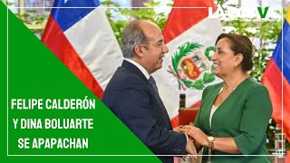 FELIPE CALDERÓN y DINA BOLUARTE se AUTOELOGIAN y ARREMETEN contra AMLO [upl. by Gayl215]