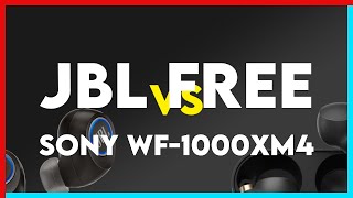 JBL Free vs Sony WF1000XM4 Comparison [upl. by Euqinehs]