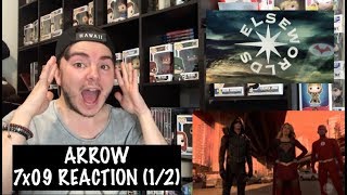 ARROW  7x09 ELSEWORLDS PART 2 REACTION 12 [upl. by Zoie]