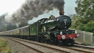 5043 rips through Abergavenny  The Welsh Marches  200914 [upl. by Prudence819]