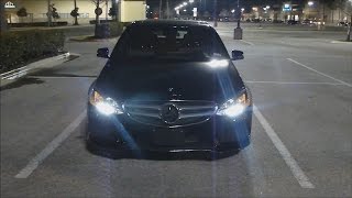 2015 Mercedes Benz E Class Night Review LED [upl. by Yhtur]