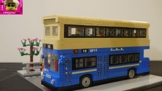 lego bus 14 CMB Daimler Fleetline SF11 CB8388 樂高積木巴士 中巴 丹拿 珍寶 短版 [upl. by Arinayed]