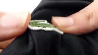 Lacoste Tshirt Black Original  Unboxing Full HD [upl. by Naoma]