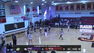 Flagler Womens Basketball vs Young Harris 1142023 [upl. by Htims]