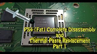 PS4 Complete Disassembly and Thermal Paste Replacement Guide Part 1 [upl. by Marceau610]